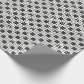 Cats Square Geschenkpapier (Ecke)