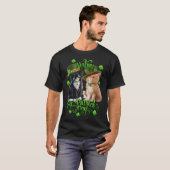 Cats St Pat's Paddy Patrick Day's Happy St Cat Tri T-Shirt (Vorne ganz)
