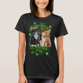 Cats St Pat's Paddy Patrick Day's Happy St Cat Tri T-Shirt (Vorderseite)