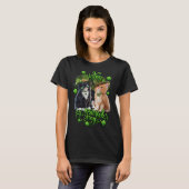 Cats St Pat's Paddy Patrick Day's Happy St Cat Tri T-Shirt (Vorne ganz)