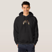 Cats String Quartett Violine Viola Cello Musica Ca Hoodie (Vorne ganz)