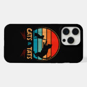 Cats & Tats - Katze iPhone Hülle (Rückseite (Horizontal))
