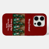 Cats Towels In Christmas Tree, photo,humor Case-Mate iPhone Hülle (Rückseite (Horizontal))