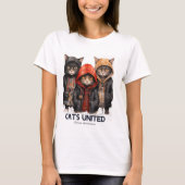 Cats United: Rett America T-Shirt (Vorderseite)