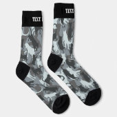 Cats Urban Camouflage Muster Socken (Rechts)
