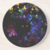 Cat's View Sandstone Untersetzer (Vorne)