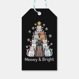 Cats Weihnachtsbaum Meowy Bright Niedlichen Weihna Geschenkanhänger