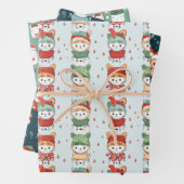 Cats Winter Wonderland Geschenkpapier Set (Beispiel)