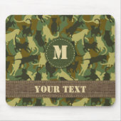 Cats Woodland Camouflage Mousepad (Vorne)