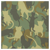 Cats Woodland Camouflage Stoff (Nahaufnahme)