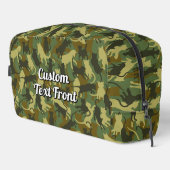 Cats Woodland Camouflage Waschbeutel (Rechte Ecke)
