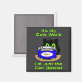 Cats World Magnet (Vorderseite/Rückseite)