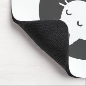 Cats yin and yang mandala - Wählen Sie Hintergrund Mousepad (Ecke)