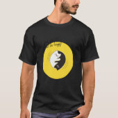 Cats Yin Yang nur Spin und sei glücklich! Qi Gong  T-Shirt (Vorderseite)