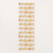 Cats Yoga Mat Yogamatte (Rückseite)