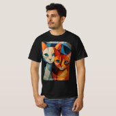 Catsart: Erhöhen Sie Ihren Stil mit dieser Trendy T-Shirt (Vorne ganz)