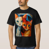 Catsart: Erhöhen Sie Ihren Stil mit dieser Trendy T-Shirt (Vorderseite)