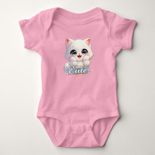 Catsera 1.0 baby strampler (Vorderseite)