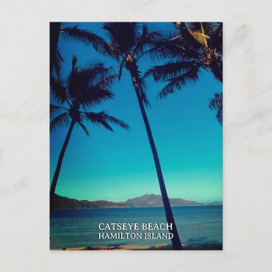 Catseye Beach, Hamilton Island Postkarte (Vorderseite)