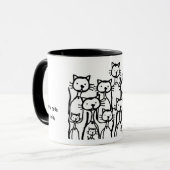 CatsFamily Tasse (Vorderseite Links)