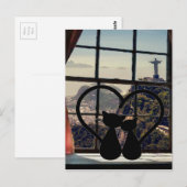 Catsin Liebe in Rio de Janeiro Postkarte (Vorne/Hinten)