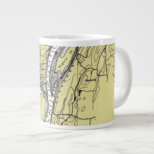 Catskill (1908) Kaffee-Tasse Jumbo-Tasse (Vorderseite Rechts)