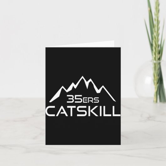 Catskill 35er Berg  Karte (Vorderseite)