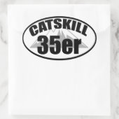 Catskill 35er ovaler aufkleber (Tasche)