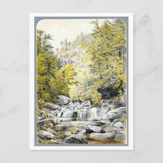 Catskill Clove Landschaft Malerei Postkarte (Vorderseite)