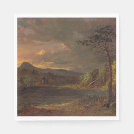Catskill Creek (Vintage Landschaft, New Yorker Sta Serviette
