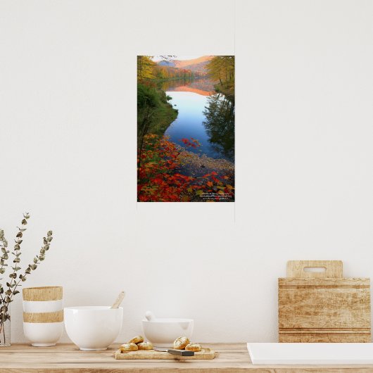 Catskill Herbstparadies Canvas Print Poster (Küche)
