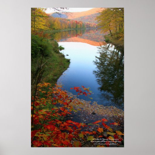 Catskill Herbstparadies Canvas Print Poster (Vorne)