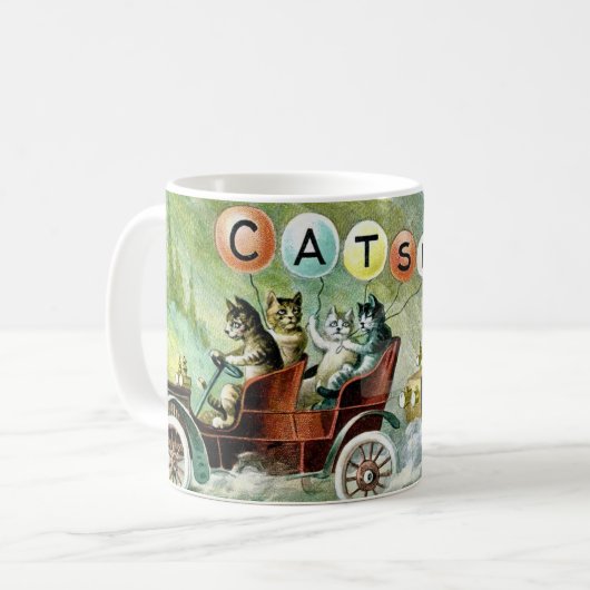 Catskill Mountain Cats Tasse (Vorderseite Links)
