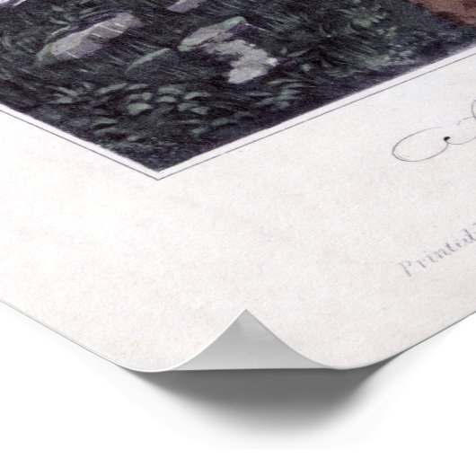 Catskill Mountain House Poster (Ecke)