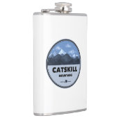 Catskill Mountains New York Camping Flachmann (Rechts)