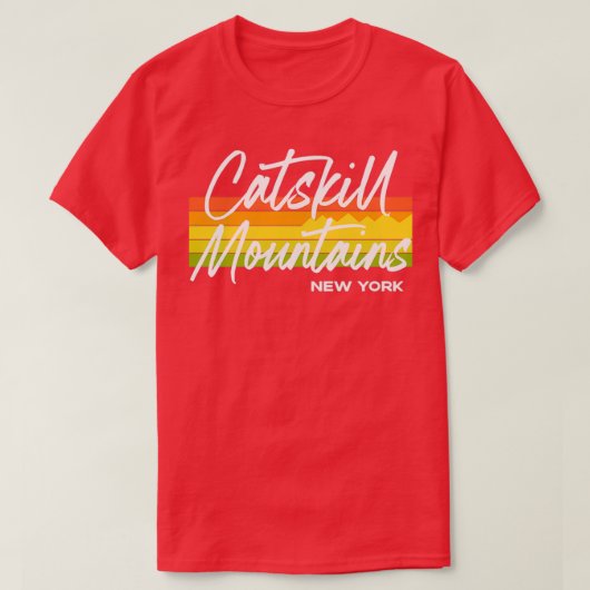 Catskill Mountains New York T-Shirt (Design vorne)