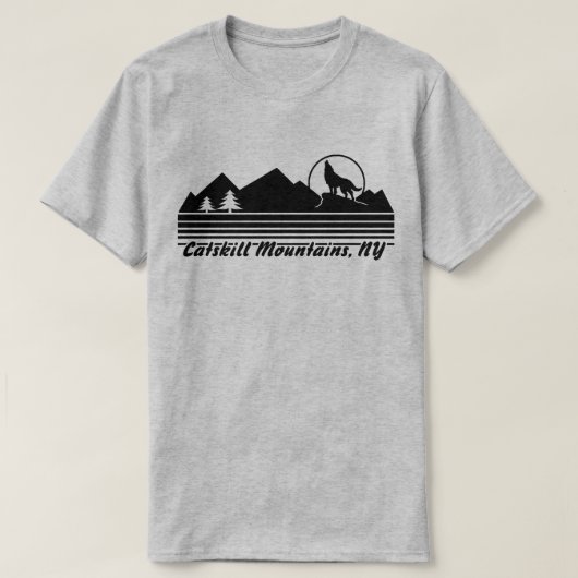 Catskill Mountains NY T-Shirt (Design vorne)