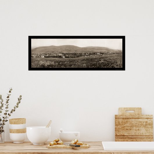 Catskill Mts Hunter NY Foto 1898 Poster (Küche)