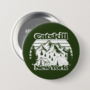Catskill New York Button