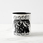 Catskill New York Zweifarbige Tasse (Mittel)