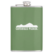 CatSkills Bitte Flachmann (Vorderseite)