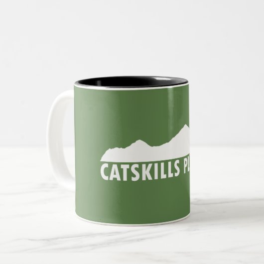 Catskills bitte zweifarbige tasse (Vorderseite Links)