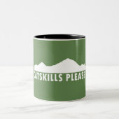 Catskills bitte zweifarbige tasse (Mittel)