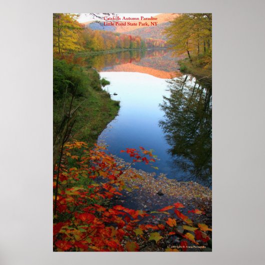 Catskills Herbstparadies Poster (Vorne)