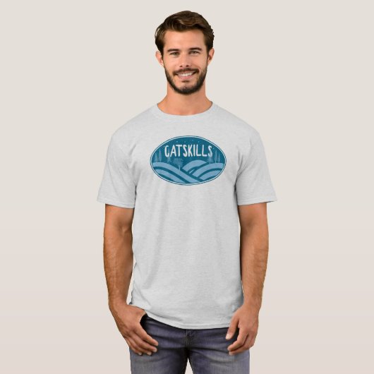 Catskills New York Outdoor T-Shirt (Vorne ganz)