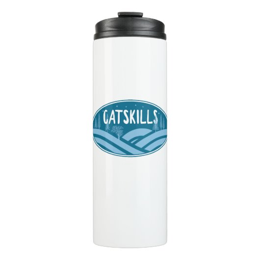 Catskills New York Outdoor Thermosbecher (Vorderseite)
