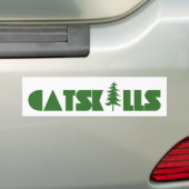 Catskills Tree Autoaufkleber (Auf Auto)