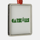 Catskills Tree Ornament Aus Metall (Rechts)