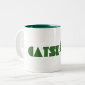 Catskills Tree Zweifarbige Tasse (Vorderseite Links)