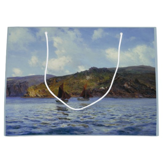 Catspaws off the Land (by Henry Moore) Große Geschenktüte (Vorderseite)